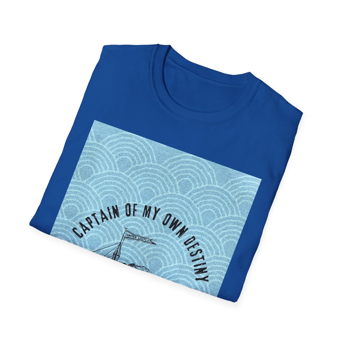 Captain of My Own Destiny T-Shirt | Inspirational, Nautical Tees, Gifts for Sailors, Motivational Apparel, Beachwear