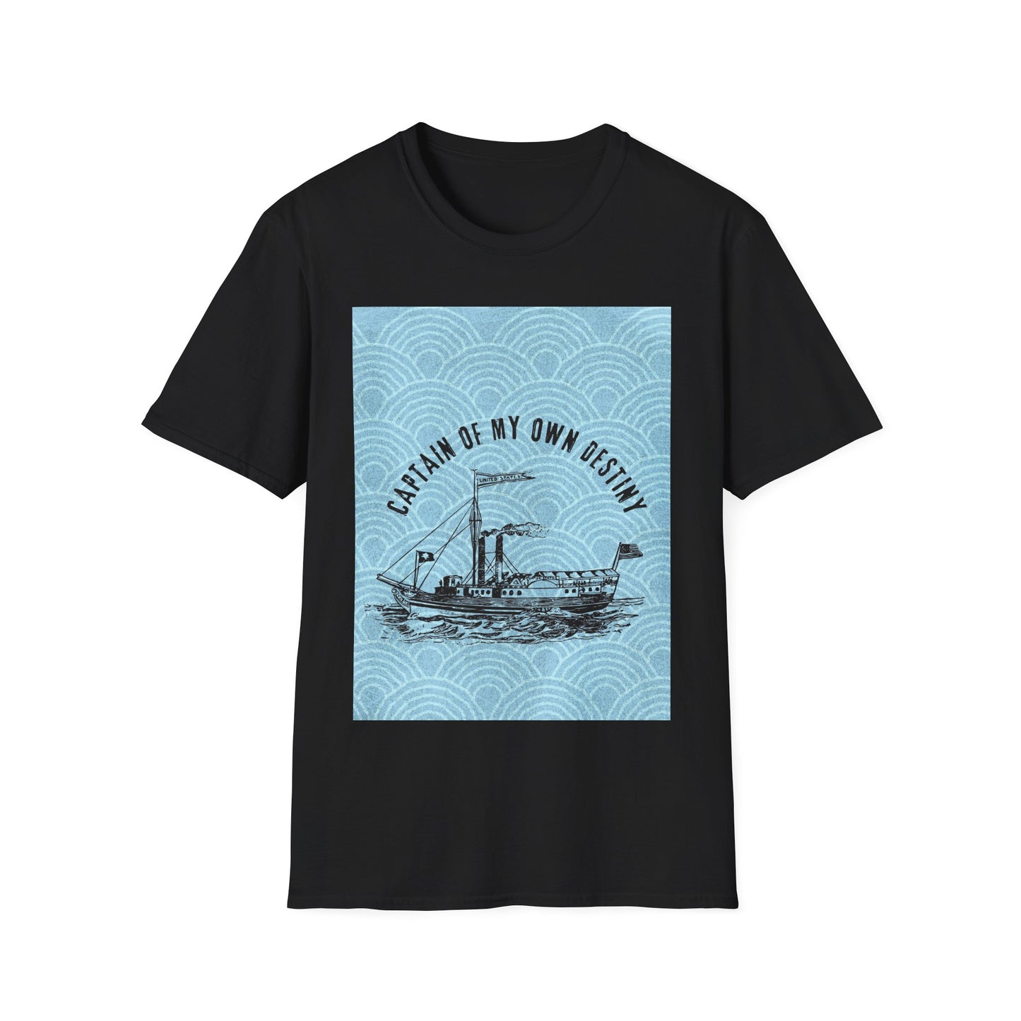 Captain of My Own Destiny T-Shirt | Inspirational, Nautical Tees, Gifts for Sailors, Motivational Apparel, Beachwear