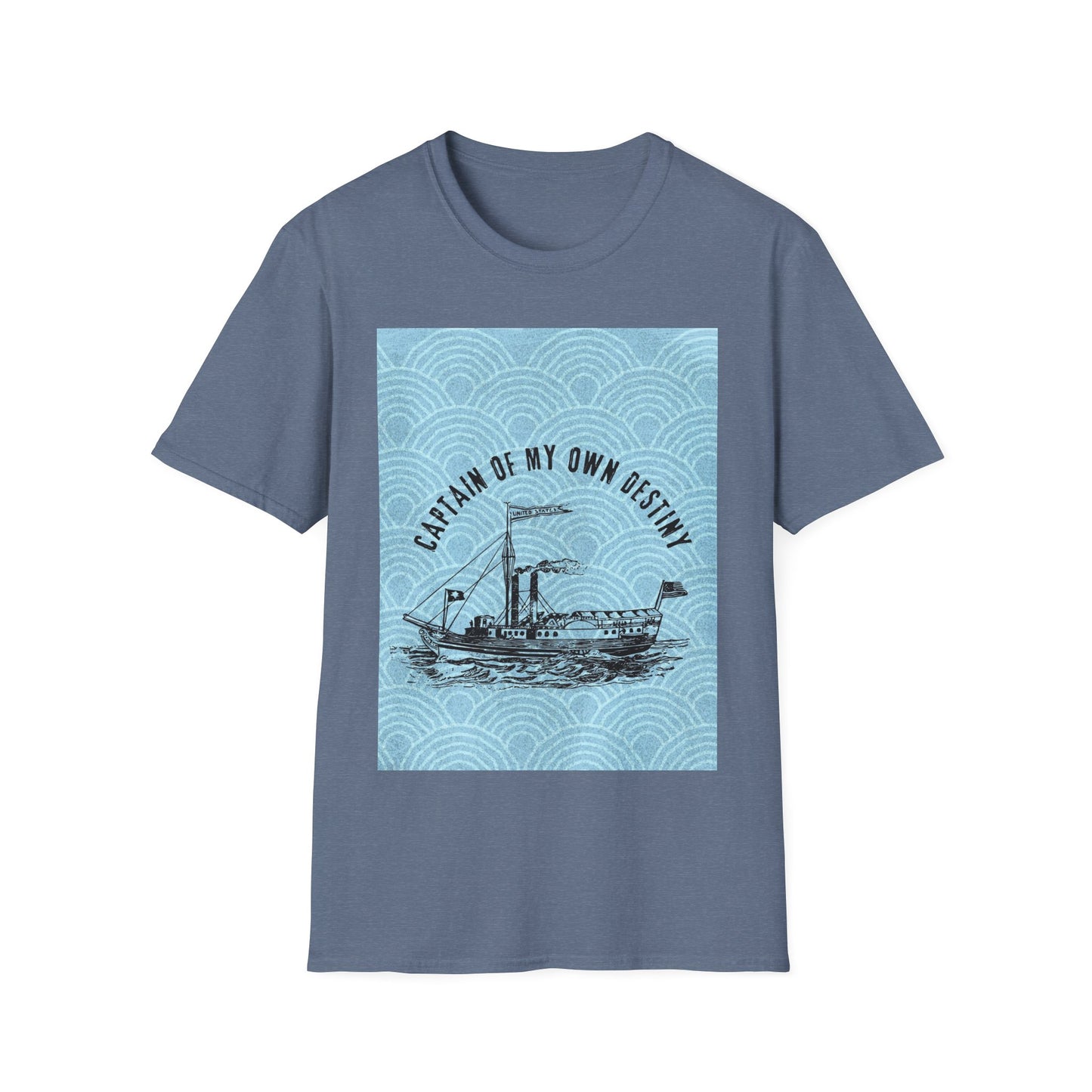 Captain of My Own Destiny T-Shirt | Inspirational, Nautical Tees, Gifts for Sailors, Motivational Apparel, Beachwear