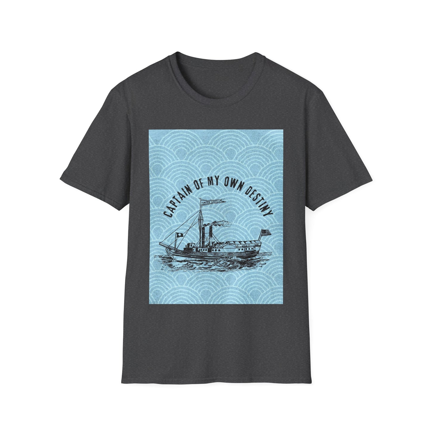 Captain of My Own Destiny T-Shirt | Inspirational, Nautical Tees, Gifts for Sailors, Motivational Apparel, Beachwear