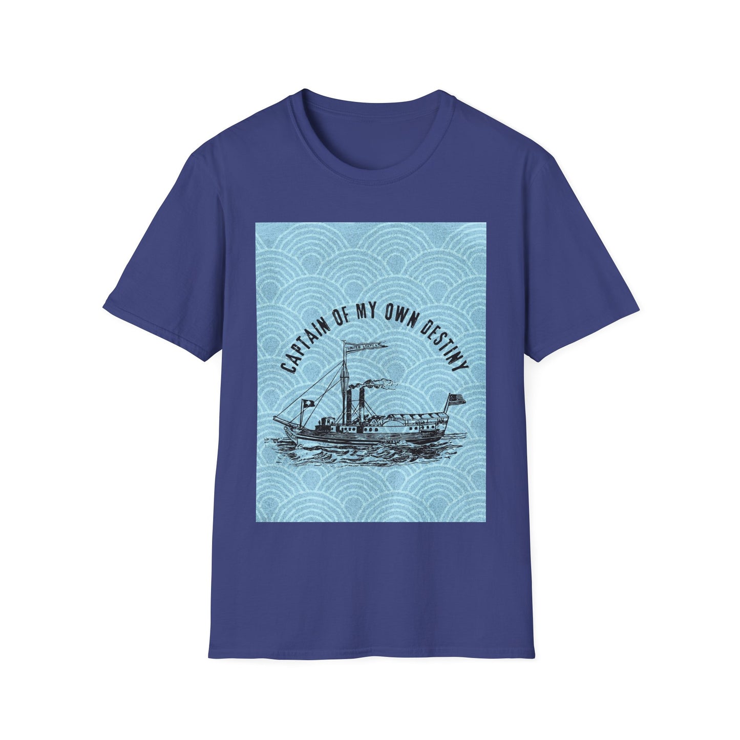 Captain of My Own Destiny T-Shirt | Inspirational, Nautical Tees, Gifts for Sailors, Motivational Apparel, Beachwear