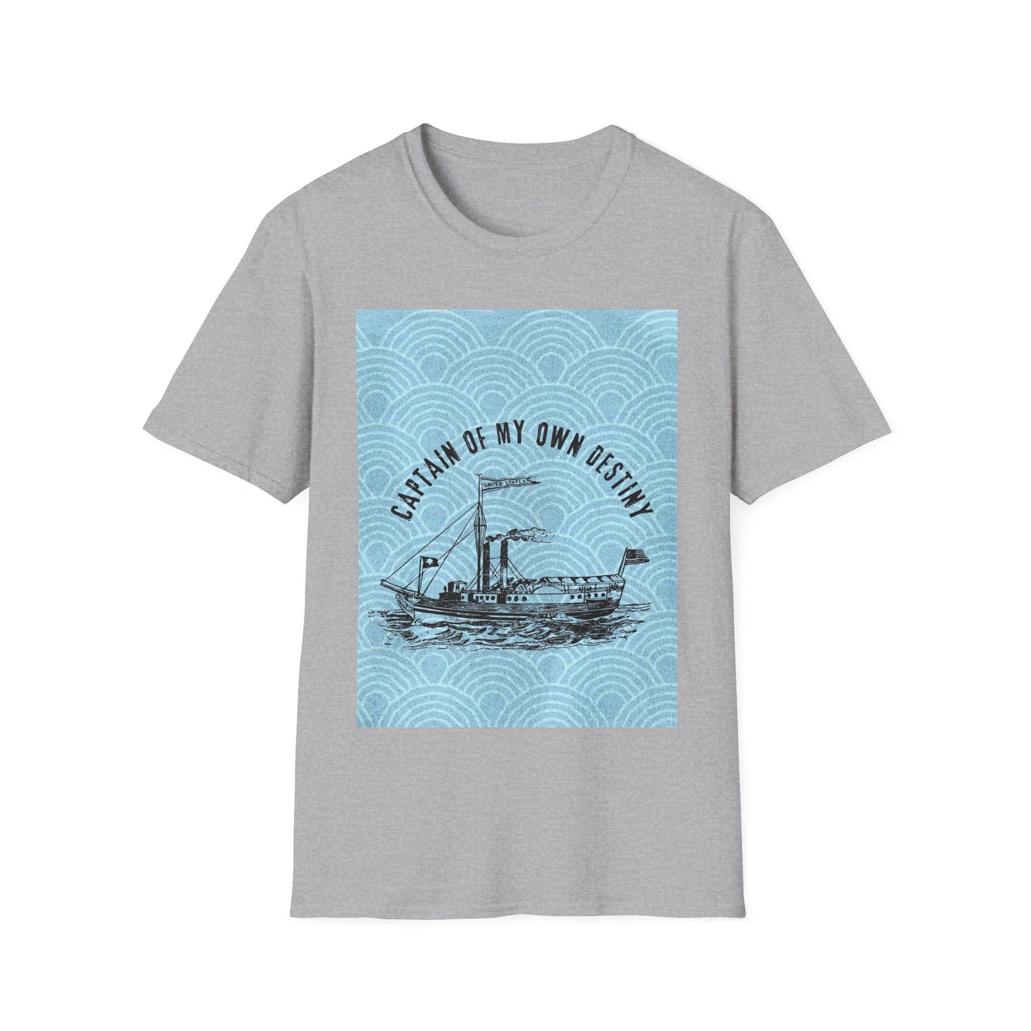 Captain of My Own Destiny T-Shirt | Inspirational, Nautical Tees, Gifts for Sailors, Motivational Apparel, Beachwear