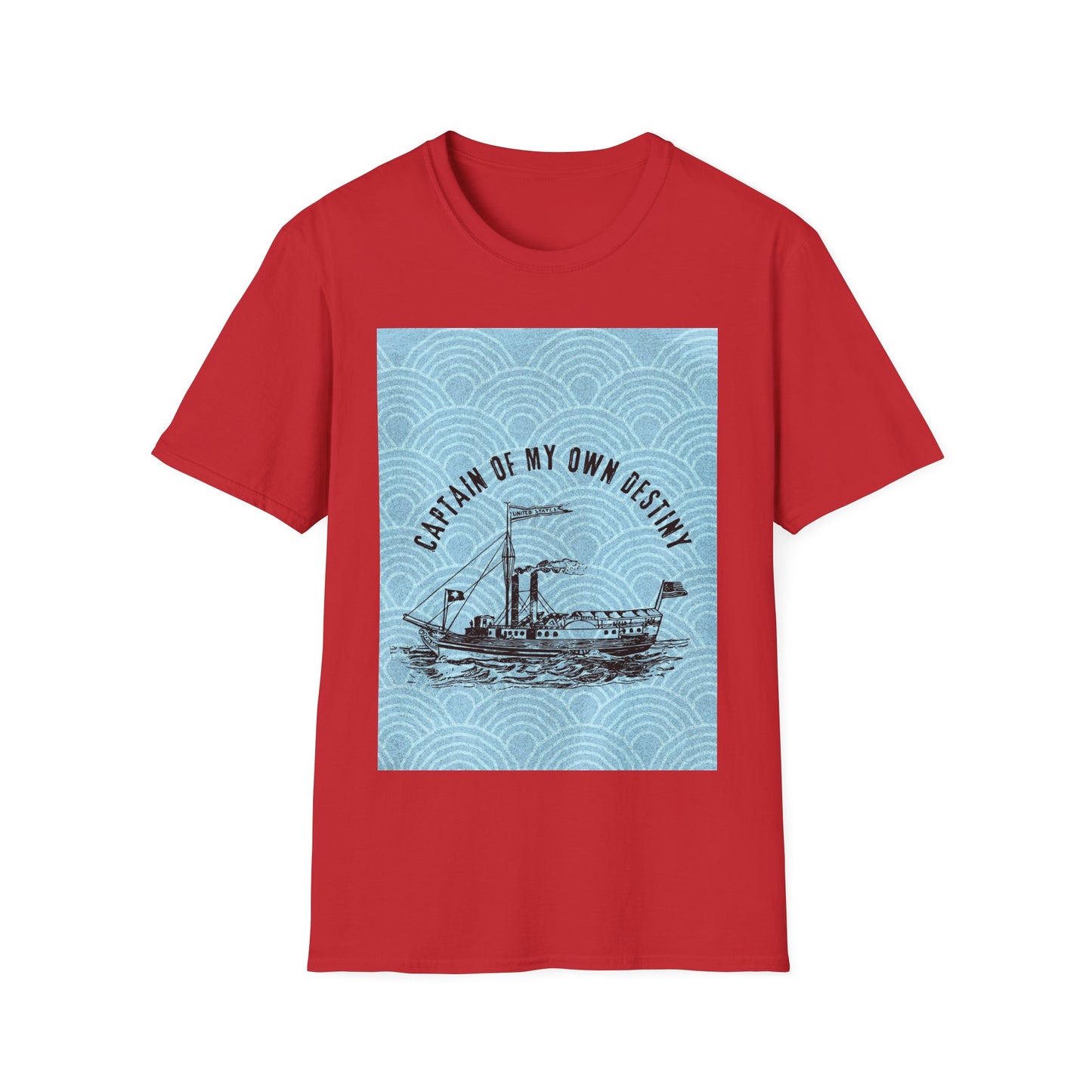Captain of My Own Destiny T-Shirt | Inspirational, Nautical Tees, Gifts for Sailors, Motivational Apparel, Beachwear