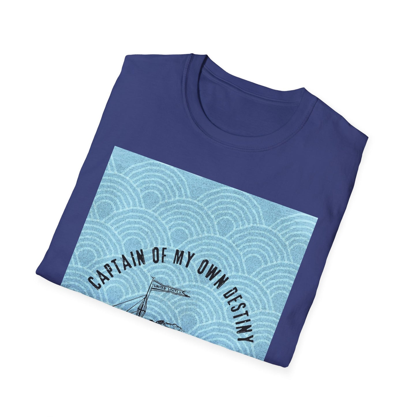 Captain of My Own Destiny T-Shirt | Inspirational, Nautical Tees, Gifts for Sailors, Motivational Apparel, Beachwear