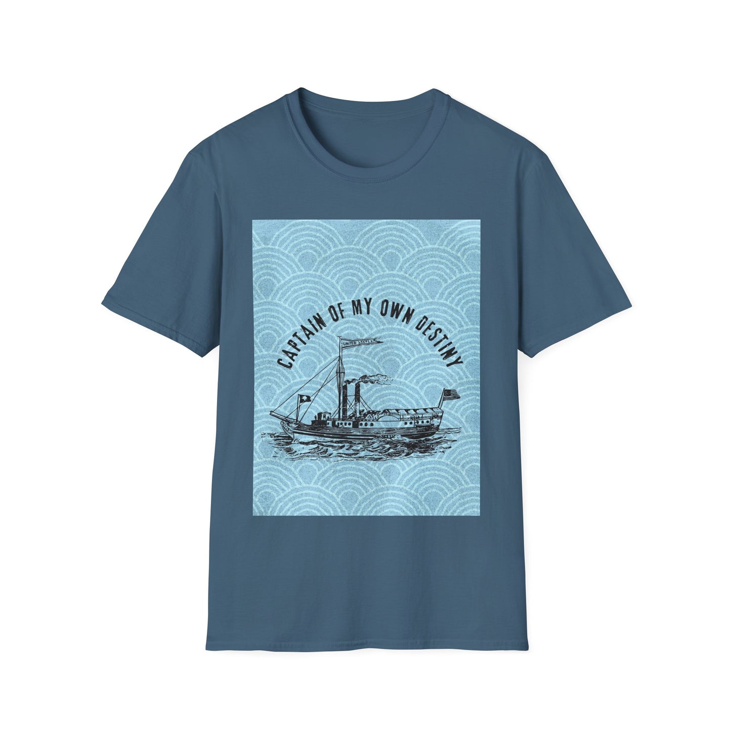 Captain of My Own Destiny T-Shirt | Inspirational, Nautical Tees, Gifts for Sailors, Motivational Apparel, Beachwear