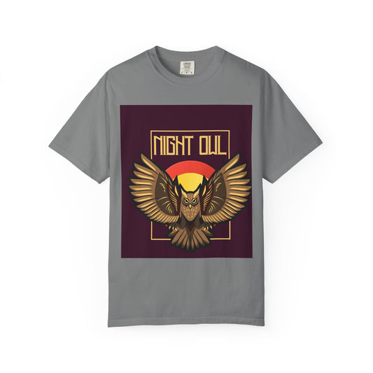 Night Owl Unisex Garment-Dyed T-Shirt | Vintage Graphic Tee for Night Owls, Gift for Bird Lovers, Casual Wear, Nature Enthusiast [...]