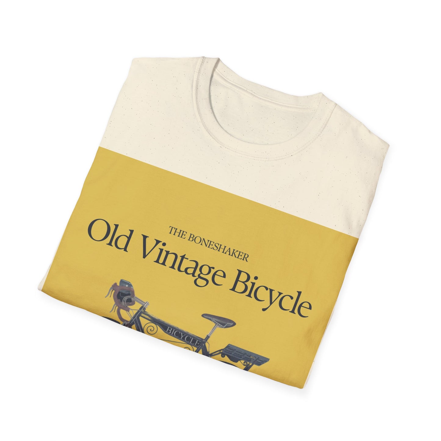 Vintage Bicycle Graphic Tee | Unisex Softstyle T-Shirt, Casual Wear, Cycling Gift, Retro Bike Lover, Everyday Comfort