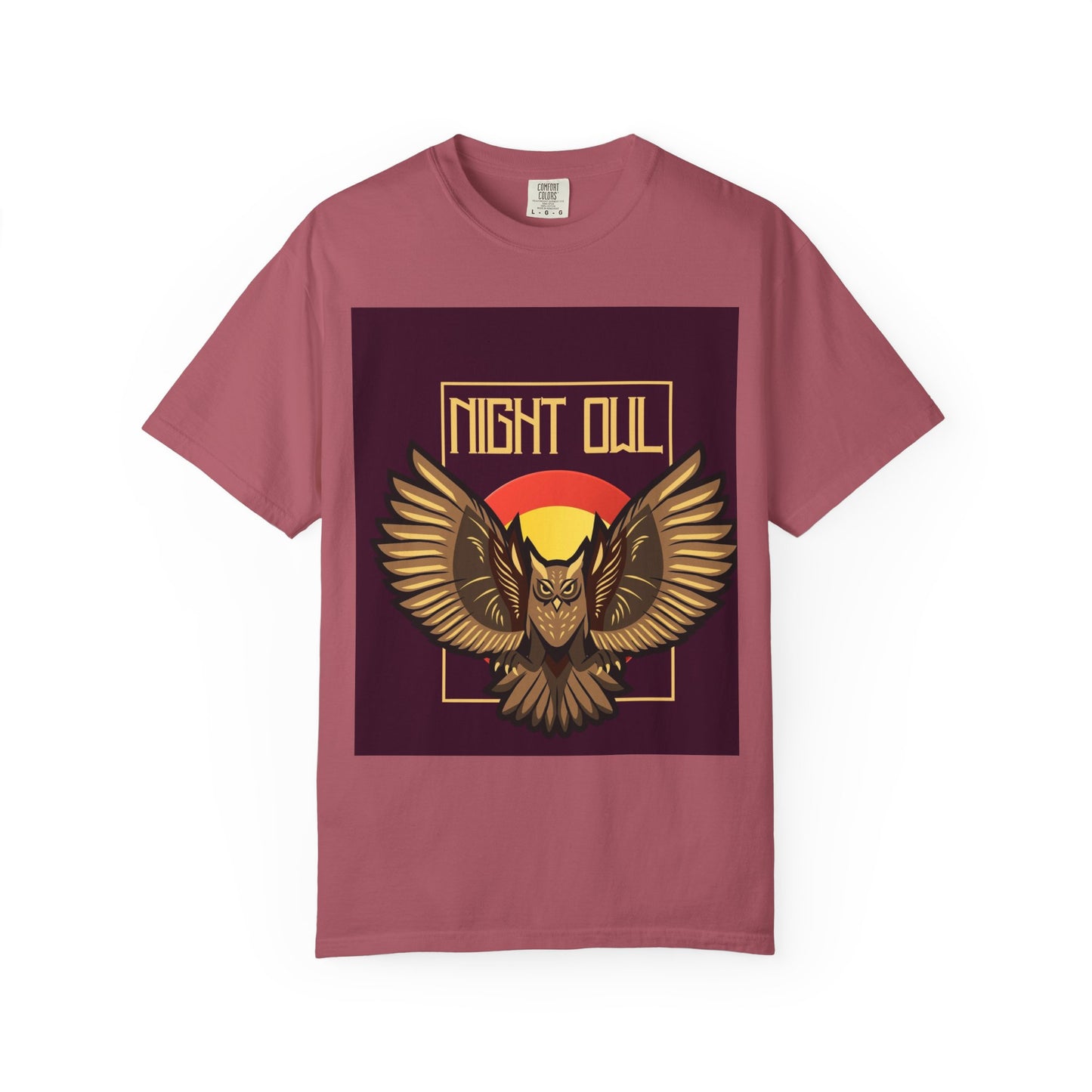 Night Owl Unisex Garment-Dyed T-Shirt | Vintage Graphic Tee for Night Owls, Gift for Bird Lovers, Casual Wear, Nature Enthusiast [...]