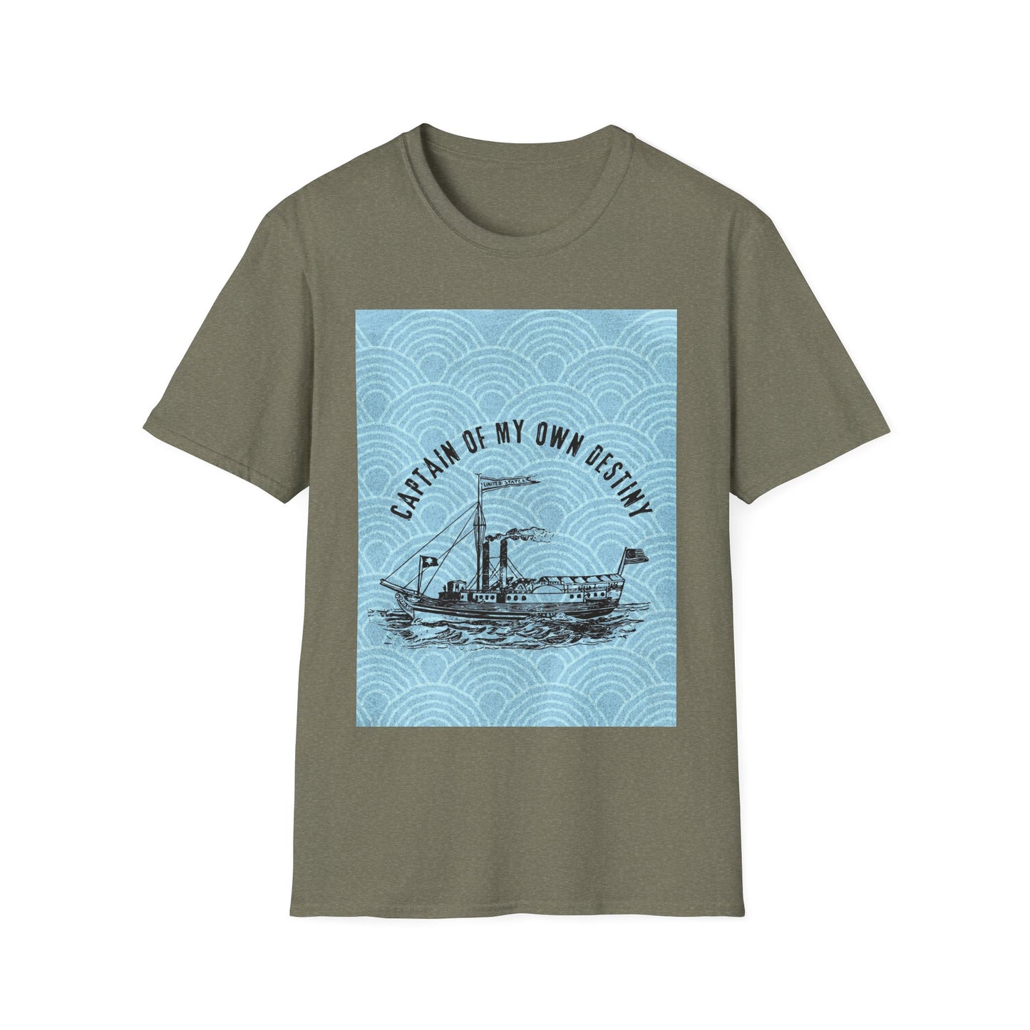 Captain of My Own Destiny T-Shirt | Inspirational, Nautical Tees, Gifts for Sailors, Motivational Apparel, Beachwear
