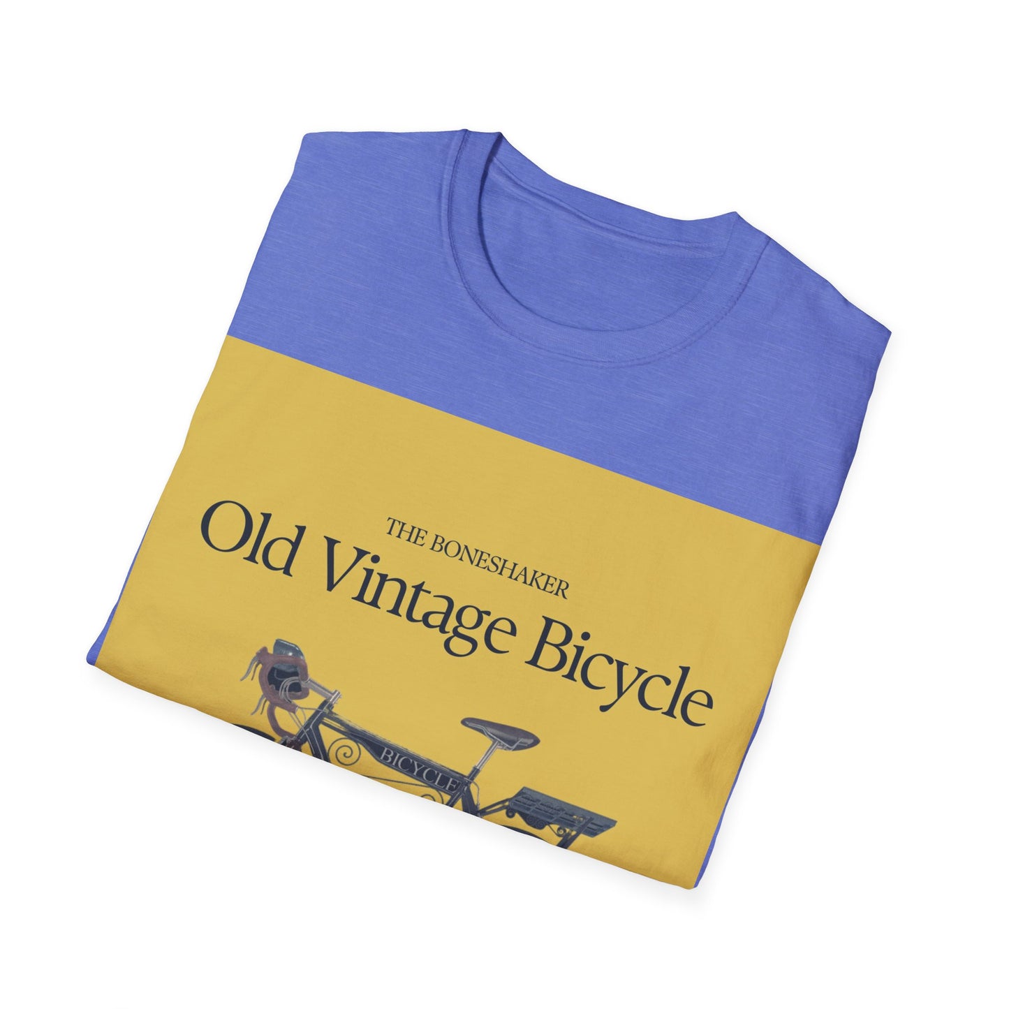 Vintage Bicycle Graphic Tee | Unisex Softstyle T-Shirt, Casual Wear, Cycling Gift, Retro Bike Lover, Everyday Comfort