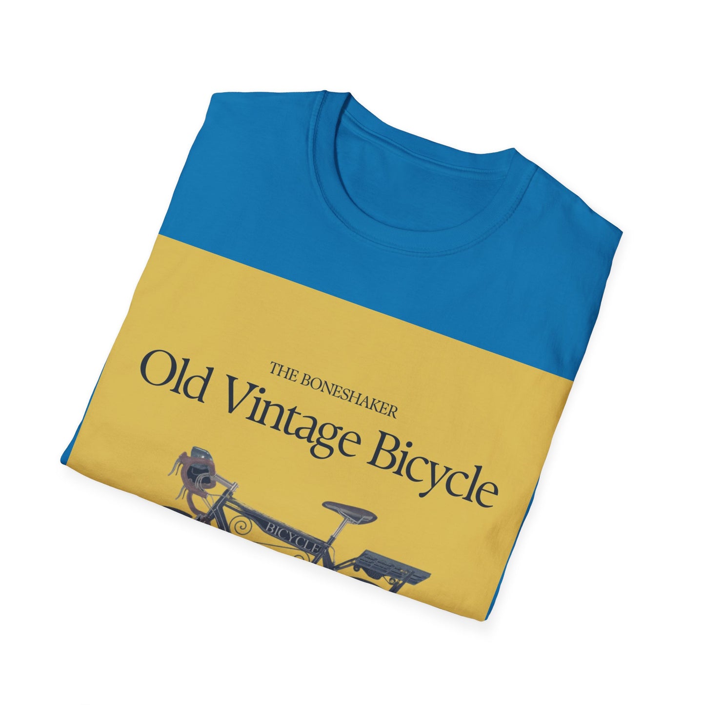 Vintage Bicycle Graphic Tee | Unisex Softstyle T-Shirt, Casual Wear, Cycling Gift, Retro Bike Lover, Everyday Comfort