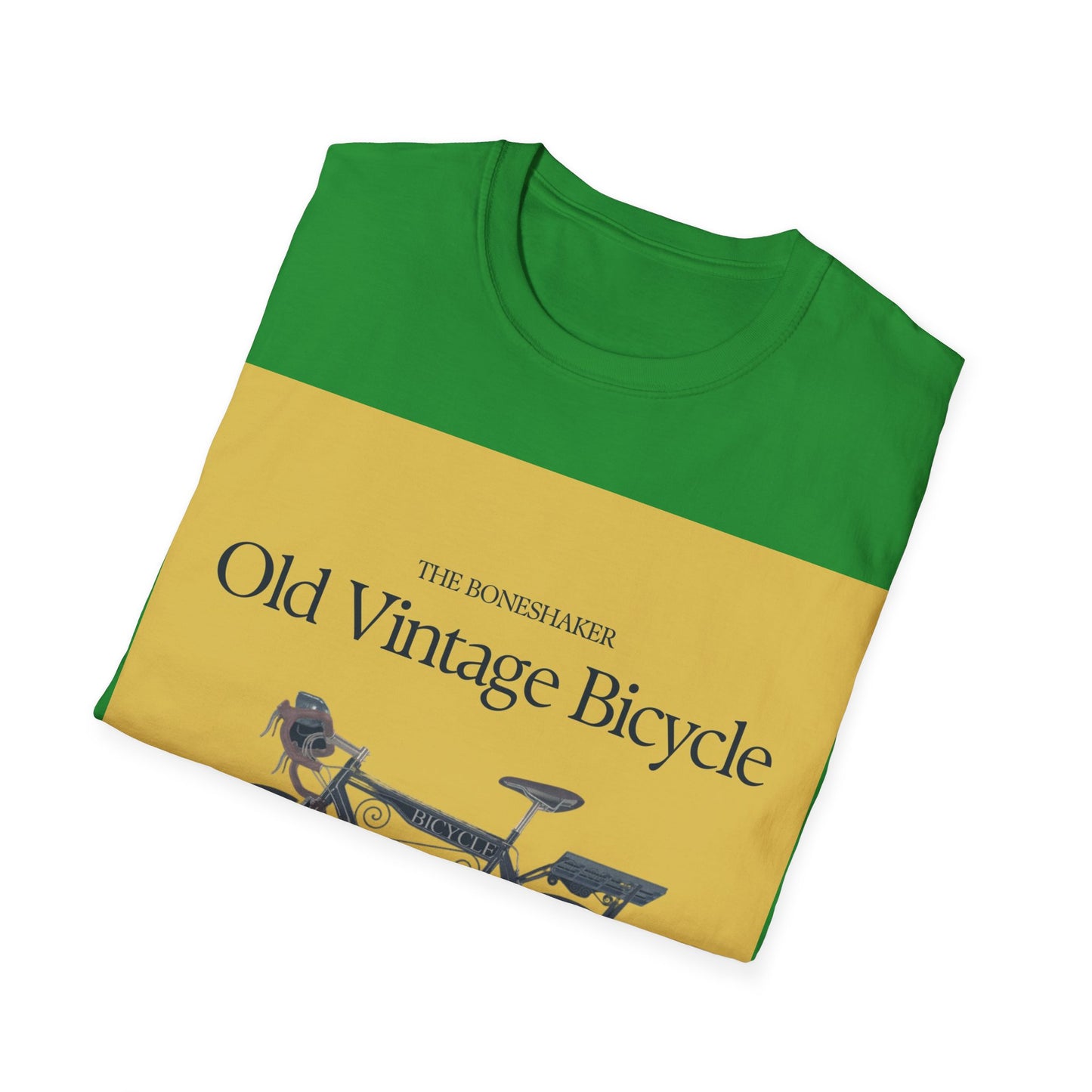 Vintage Bicycle Graphic Tee | Unisex Softstyle T-Shirt, Casual Wear, Cycling Gift, Retro Bike Lover, Everyday Comfort