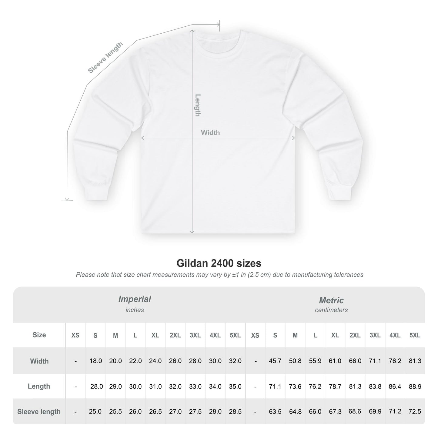 Long Sleeve Tee about life