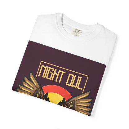 Night Owl Unisex Garment-Dyed T-Shirt | Vintage Graphic Tee for Night Owls, Gift for Bird Lovers, Casual Wear, Nature Enthusiast [...]