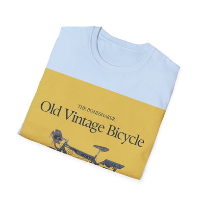 Vintage Bicycle Graphic Tee | Unisex Softstyle T-Shirt, Casual Wear, Cycling Gift, Retro Bike Lover, Everyday Comfort