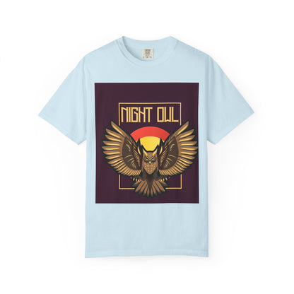 Night Owl Unisex Garment-Dyed T-Shirt | Vintage Graphic Tee for Night Owls, Gift for Bird Lovers, Casual Wear, Nature Enthusiast [...]