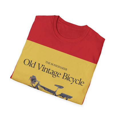 Vintage Bicycle Graphic Tee | Unisex Softstyle T-Shirt, Casual Wear, Cycling Gift, Retro Bike Lover, Everyday Comfort