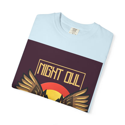 Night Owl Unisex Garment-Dyed T-Shirt | Vintage Graphic Tee for Night Owls, Gift for Bird Lovers, Casual Wear, Nature Enthusiast [...]
