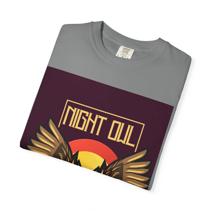Night Owl Unisex Garment-Dyed T-Shirt | Vintage Graphic Tee for Night Owls, Gift for Bird Lovers, Casual Wear, Nature Enthusiast [...]