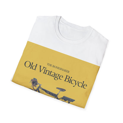 Vintage Bicycle Graphic Tee | Unisex Softstyle T-Shirt, Casual Wear, Cycling Gift, Retro Bike Lover, Everyday Comfort